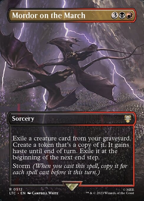 Mordor on the March - Foil
