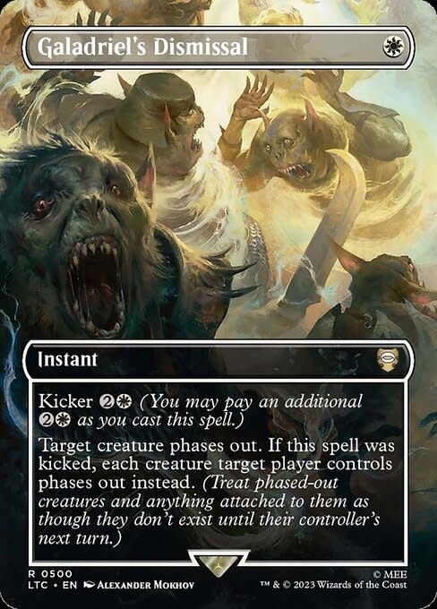 Galadriel's Dismissal - Foil