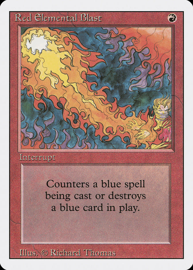 Red Elemental Blast (HP)
