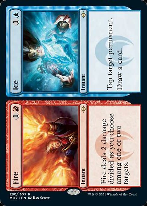 Fire // Ice - Foil-Etched