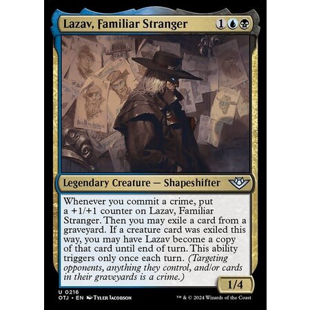 Lazav, Familiar Stranger