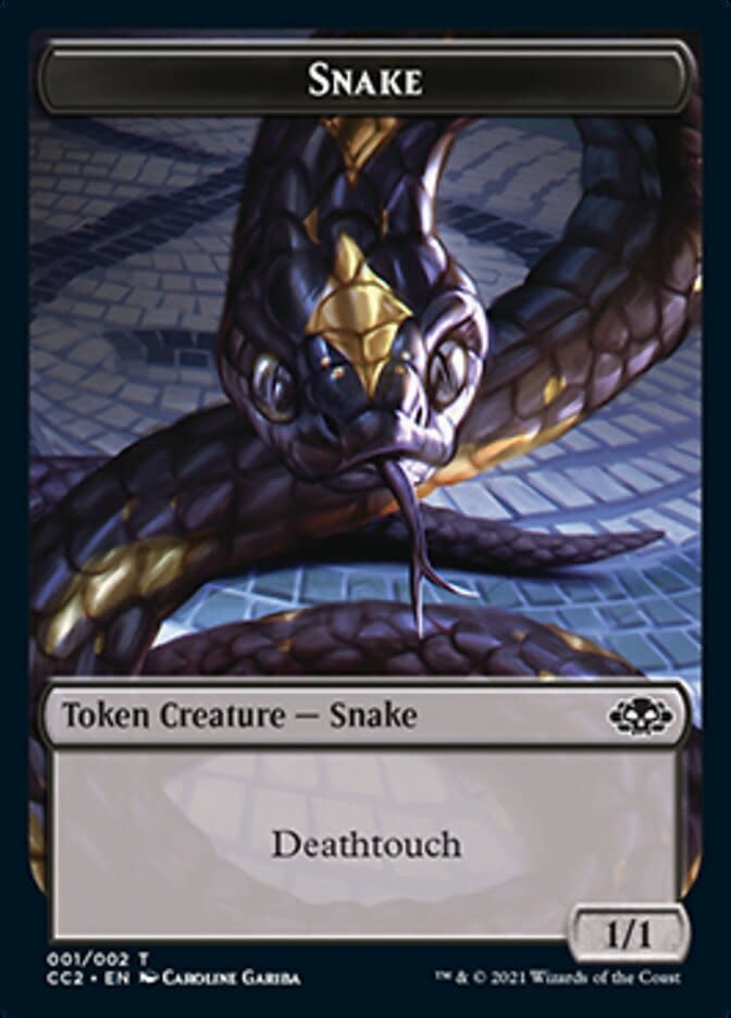 Snake // Zombie Token (CC2)