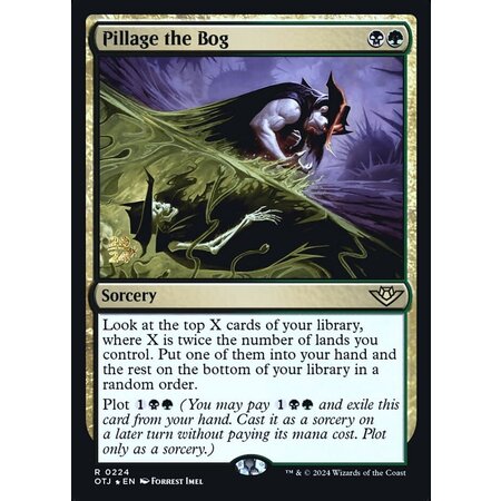 Pillage the Bog - Foil - Prerelease Promo