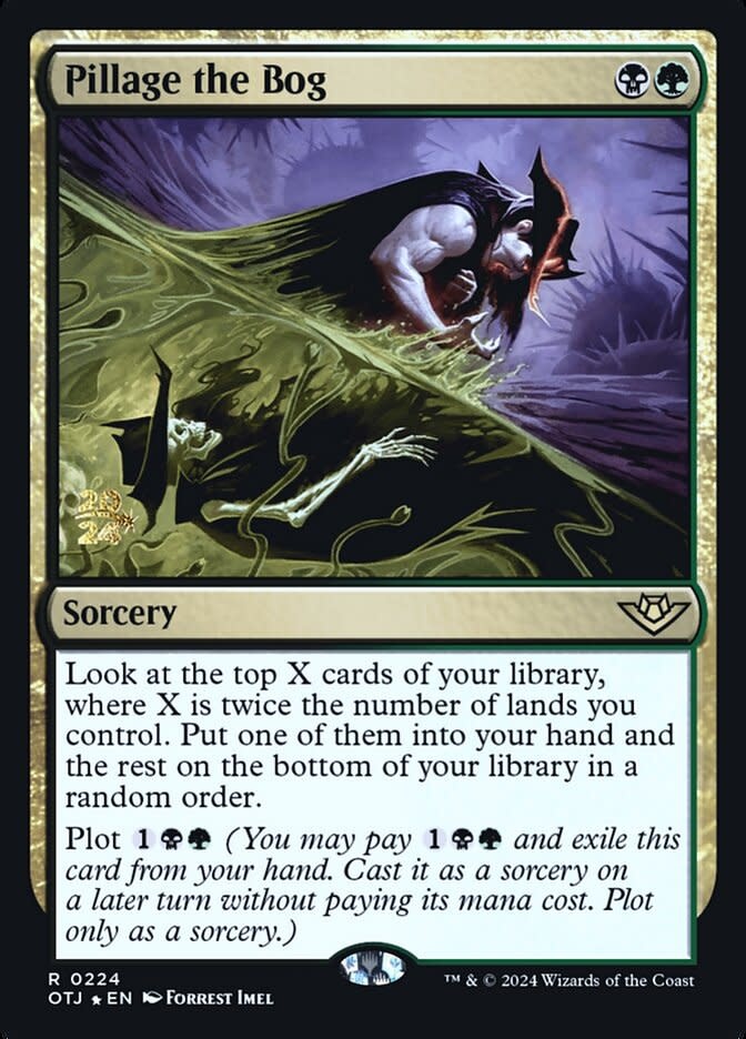 Pillage the Bog - Foil - Prerelease Promo