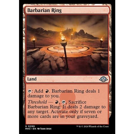 Barbarian Ring - Foil