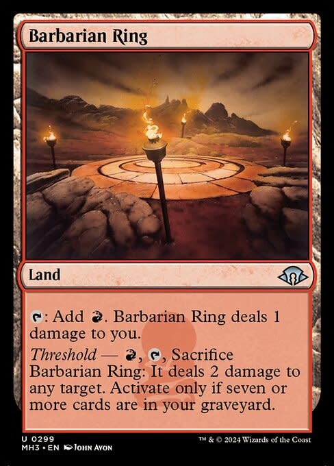 Barbarian Ring - Foil