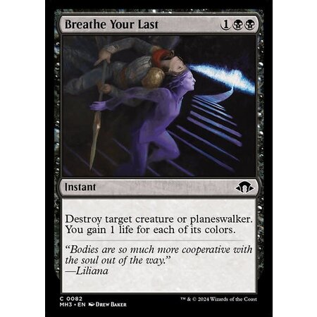 Breathe Your Last - Foil