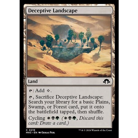 Deceptive Landscape - Foil