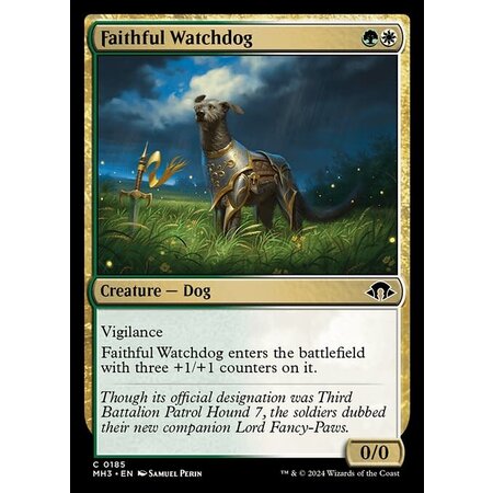 Faithful Watchdog - Foil