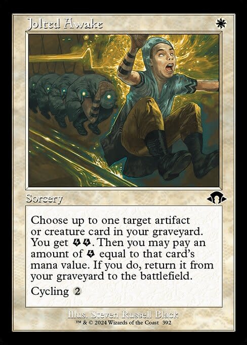 Jolted Awake - Foil