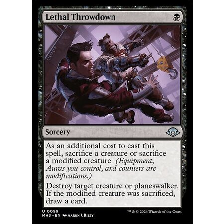 Lethal Throwdown - Foil