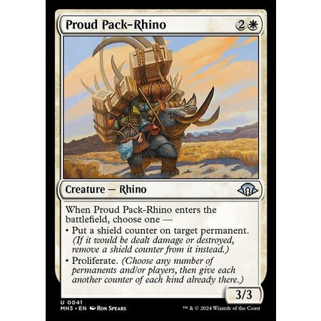 Proud Pack-Rhino - Foil