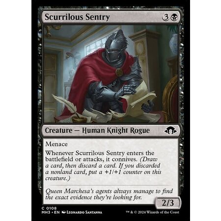 Scurrilous Sentry - Foil