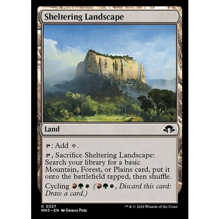 Sheltering Landscape - Foil