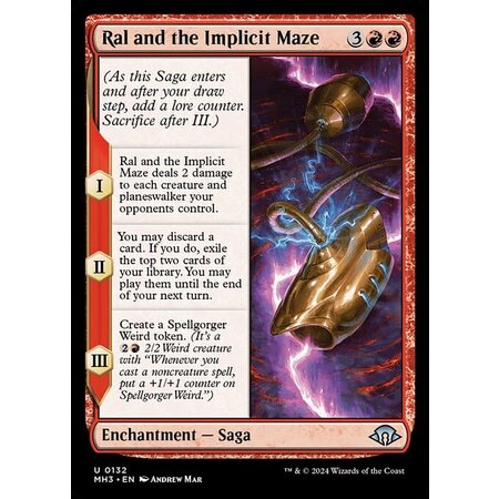 Ral and the Implicit Maze - Foil