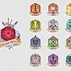 D&D Class Stickers
