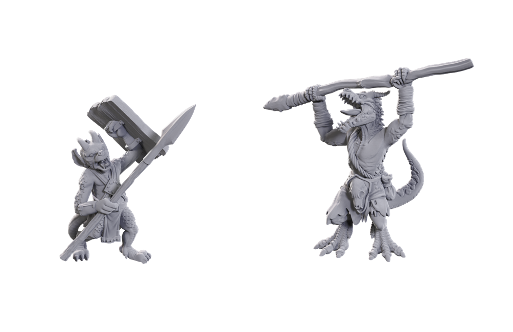 D&D Unpainted Minis - Kobolds (50th Anniversary)