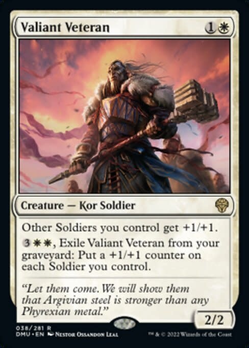 Valiant Veteran - Foil