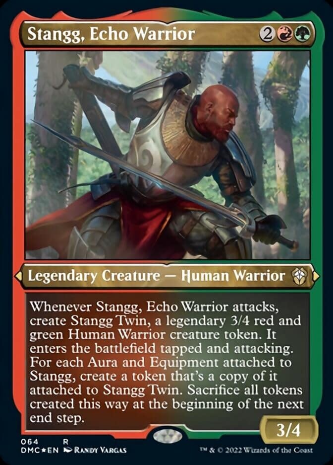 Stangg, Echo Warrior - Foil-Etched