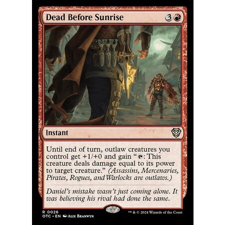 Dead Before Sunrise