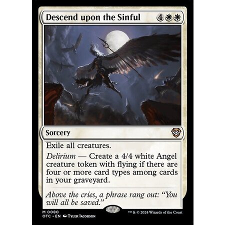 Descend upon the Sinful