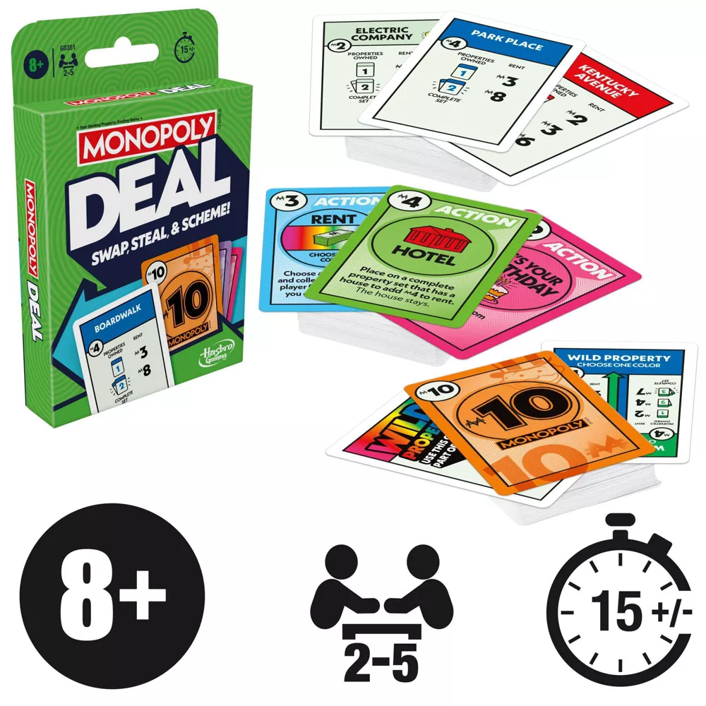 Monopoly Deal - Card Game