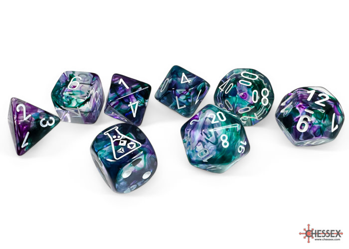 CHX 30068 Nebula Fluorite w/White