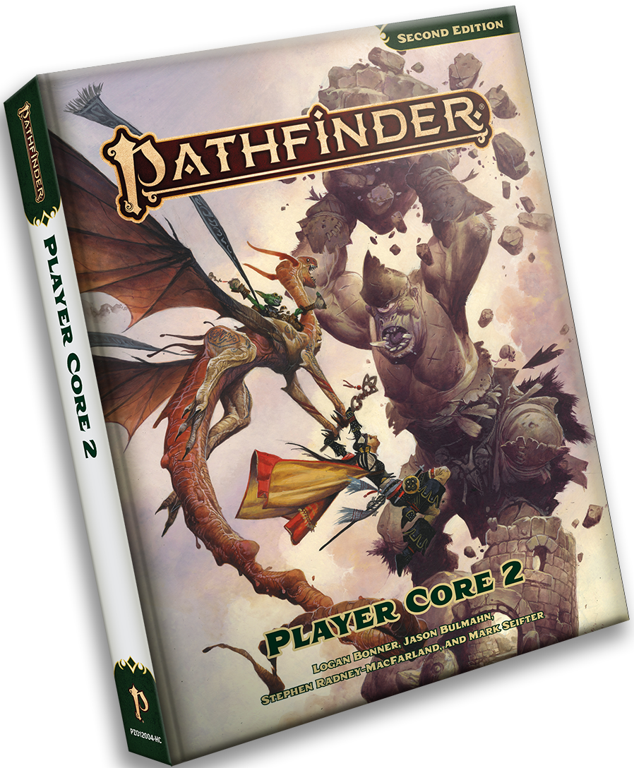 Pathfinder Roleplaying Game 2E: Remastered Player Core 2 Rulebook