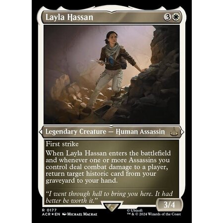 Layla Hassan - Foil-Etched