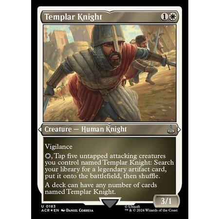 Templar Knight - Foil-Etched