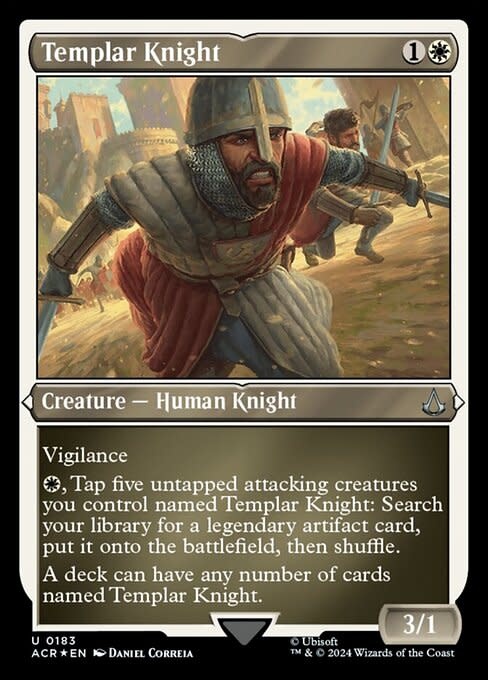 Templar Knight - Foil-Etched