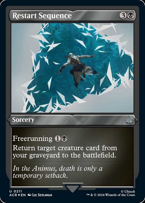 Restart Sequence - Foil-Etched