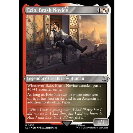 Ezio, Brash Novice - Foil-Etched
