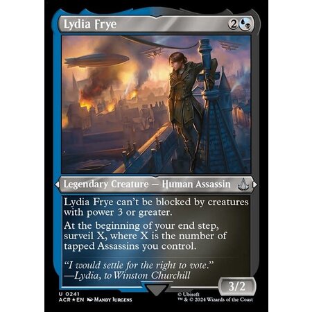 Lydia Frye - Foil-Etched