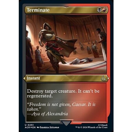 Terminate - Foil-Etched