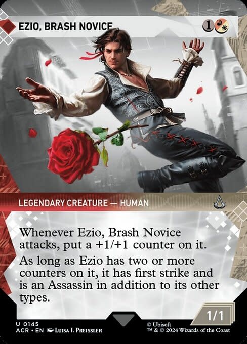 Ezio, Brash Novice - Foil