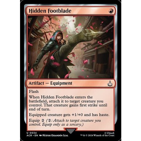 Hidden Footblade - Foil