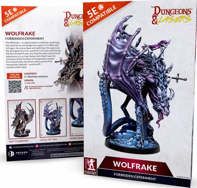 Wolfrake - Unpainted Miniature