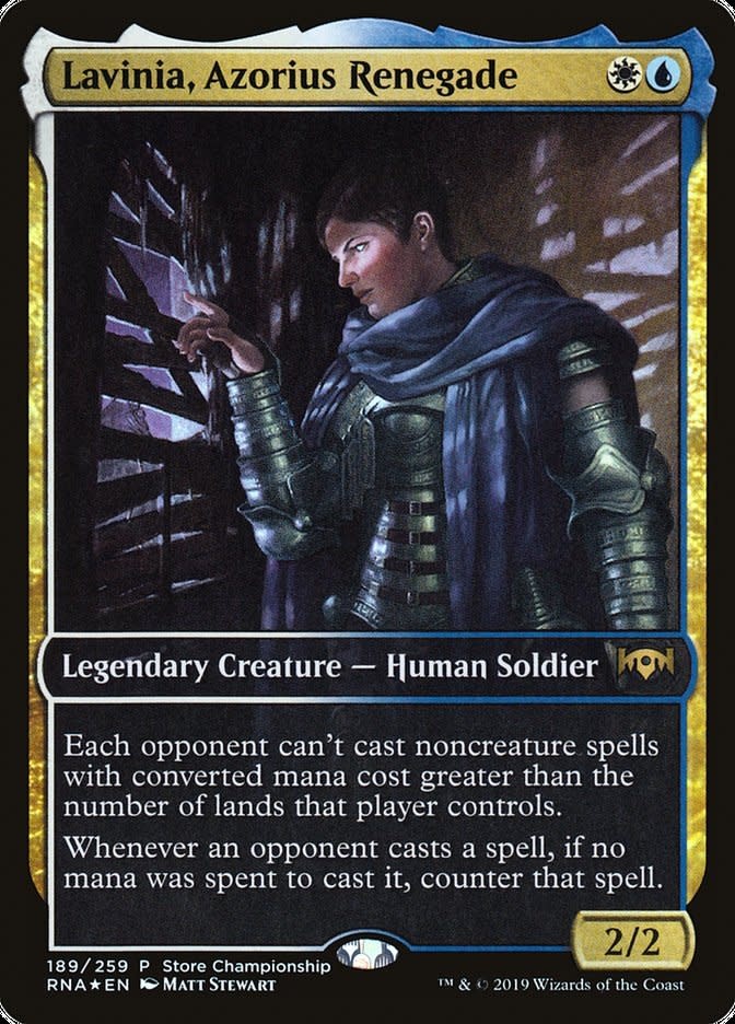 Lavinia, Azorius Renegade - Foil - Store Championship Promo