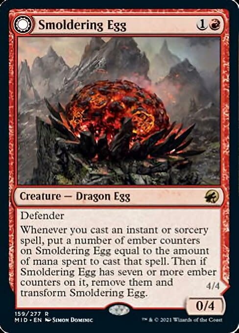 Smoldering Egg