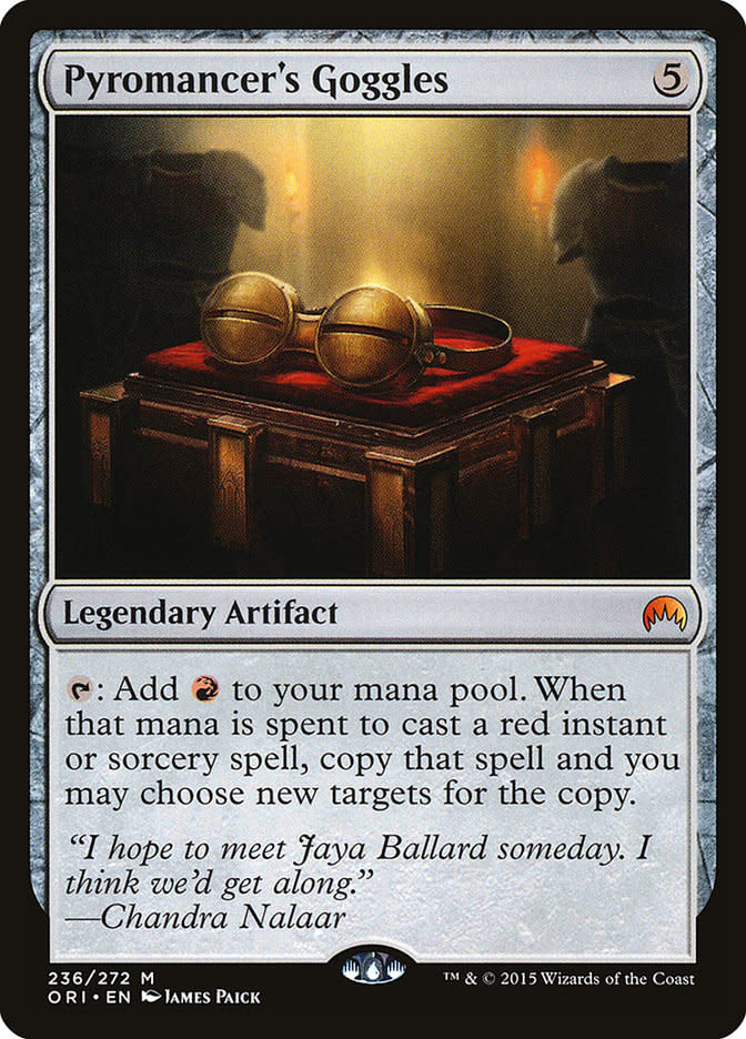 Pyromancer's Goggles - Foil