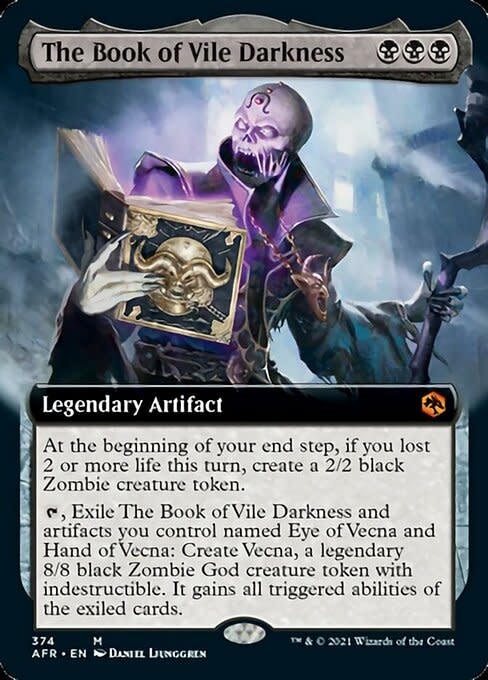 The Book of Vile Darkness - Foil