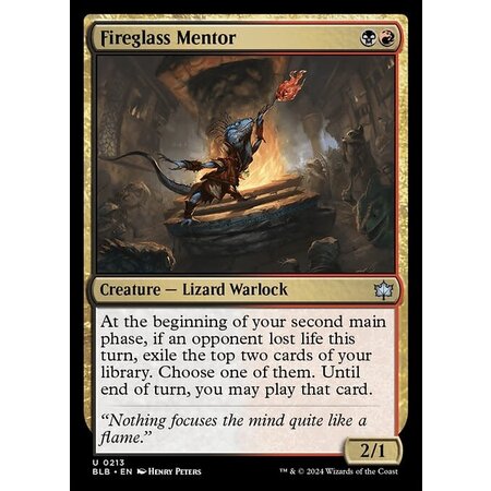 Fireglass Mentor - Foil