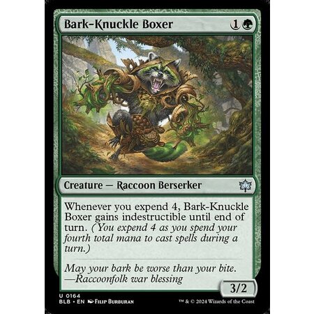 Bark-Knuckle Boxer - Foil