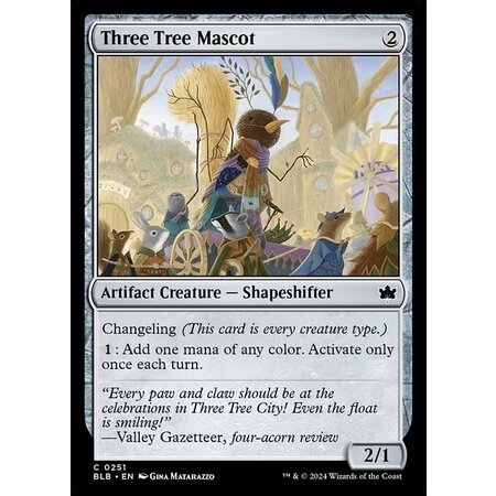 Three Tree Mascot - Foil