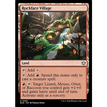 Rockface Village - Foil