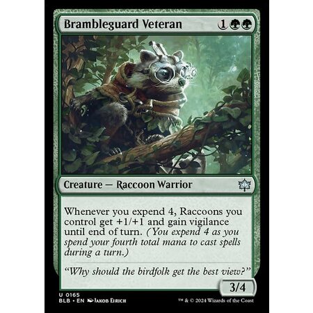 Brambleguard Veteran - Foil
