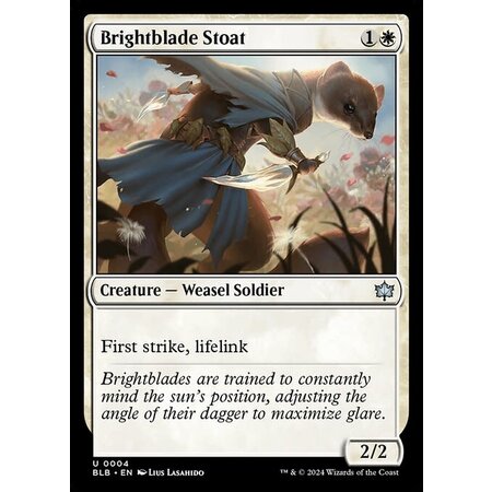 Brightblade Stoat - Foil
