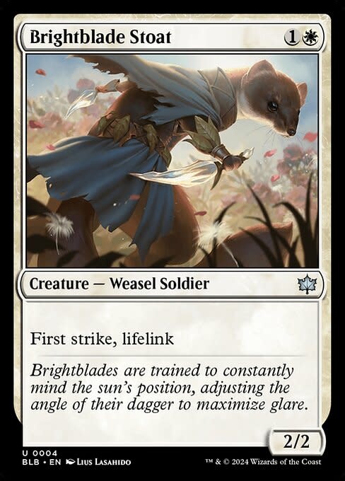 Brightblade Stoat - Foil