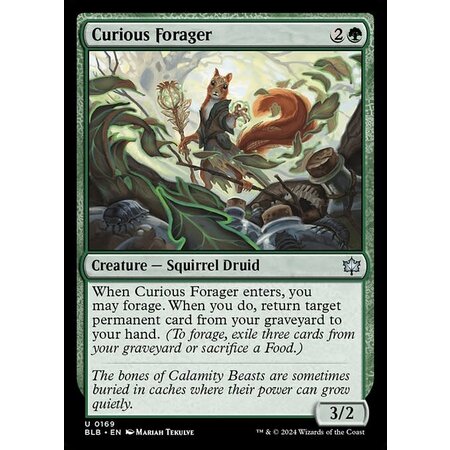 Curious Forager - Foil